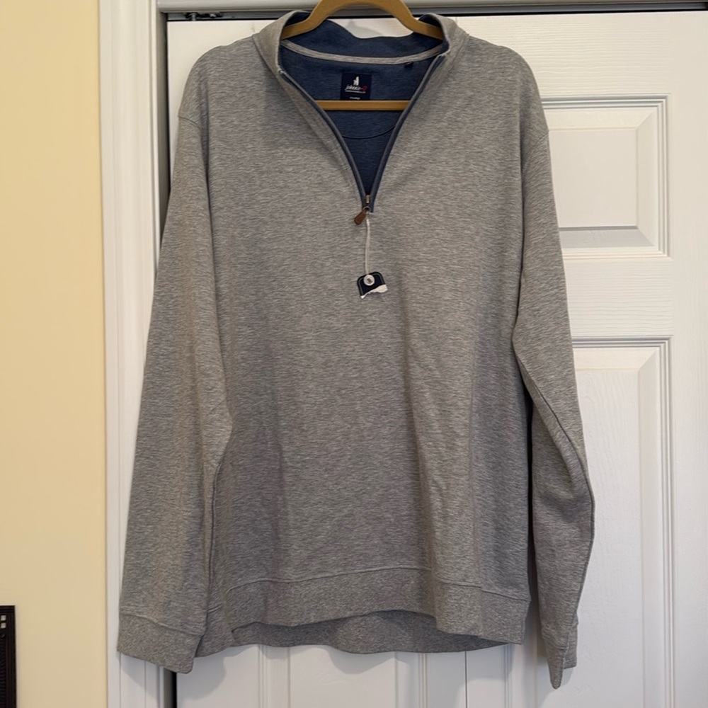 NWT Johnnie-O Sully 1/4 Zip Pullover XL